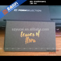 Eco-friendly offset printing luxury elegant printed business card